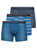 Selected 3-PACK  - BOXERSHORTS, Dark Sapphire, highres - 16066045_DarkSapphire_001.jpg