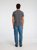Selected 3-PACK COTTON T-SHIRT, Medium Grey Melange, highres - 16094475_MediumGreyMelange_004.jpg