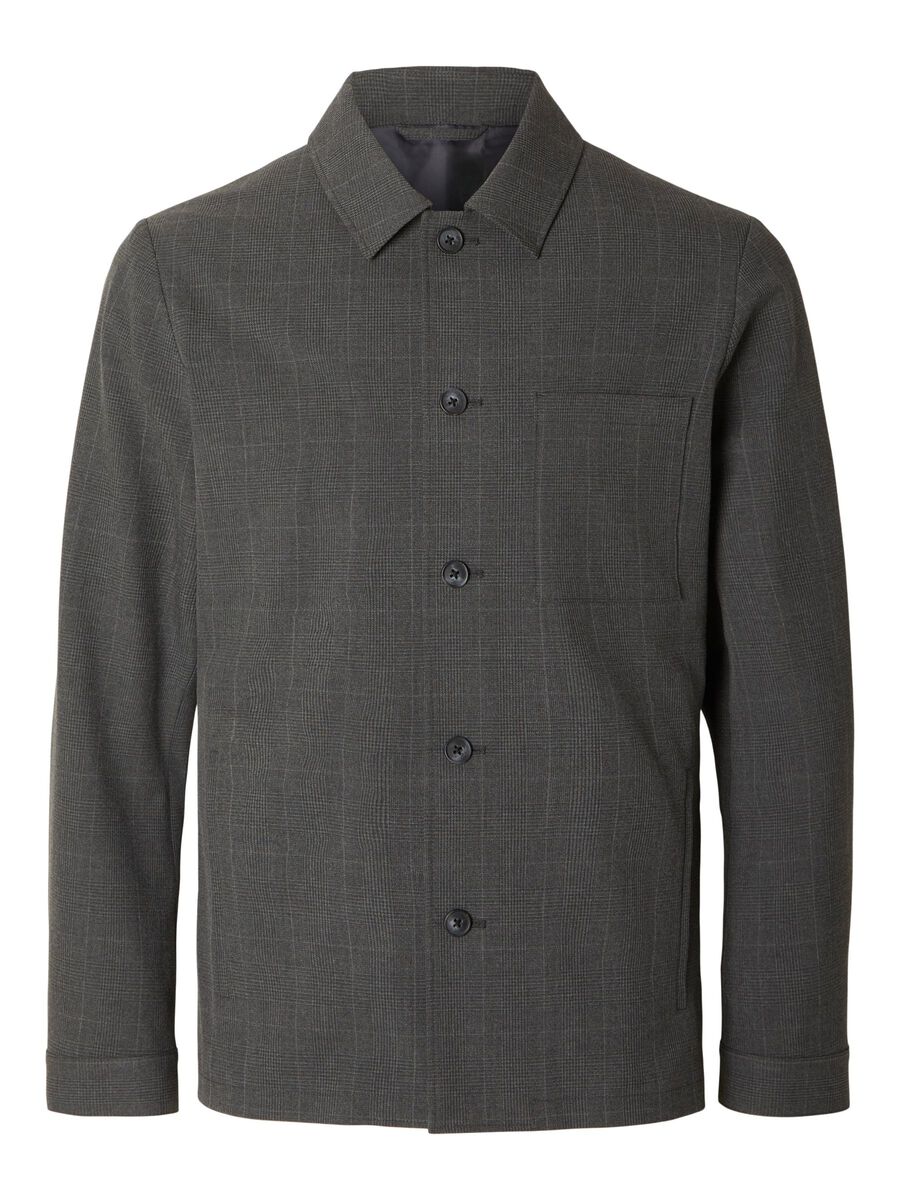 Selected HYBRIDE BLAZER, Grey Melange, highres - 16090494_GreyMelange_1043438_001.jpg