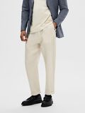 Selected CROPPED RELAXED FIT TROUSERS, Oatmeal, highres - 16092732_Oatmeal_1087478_003.jpg