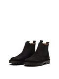 Selected NUBUCK-SKINN CHELSEA BOOTS, Black, highres - 16081336_Black_006.jpg