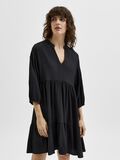 Selected MANCHES 3/4 MINI-ROBE, Black, highres - 16080842_Black_003.jpg