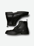 Selected LEDER BROGUE STIEFEL, Black, highres - 16075857_Black_005.jpg