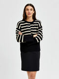 Selected GESTREEPT GEBREIDE TRUI, Black, highres - 16084358_Black_929300_003.jpg