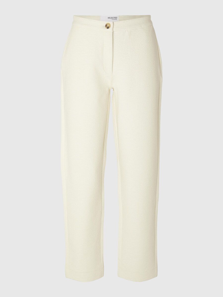 Selected STRAIGHT FIT TROUSERS, Snow White, highres - 16092886_SnowWhite_001.jpg