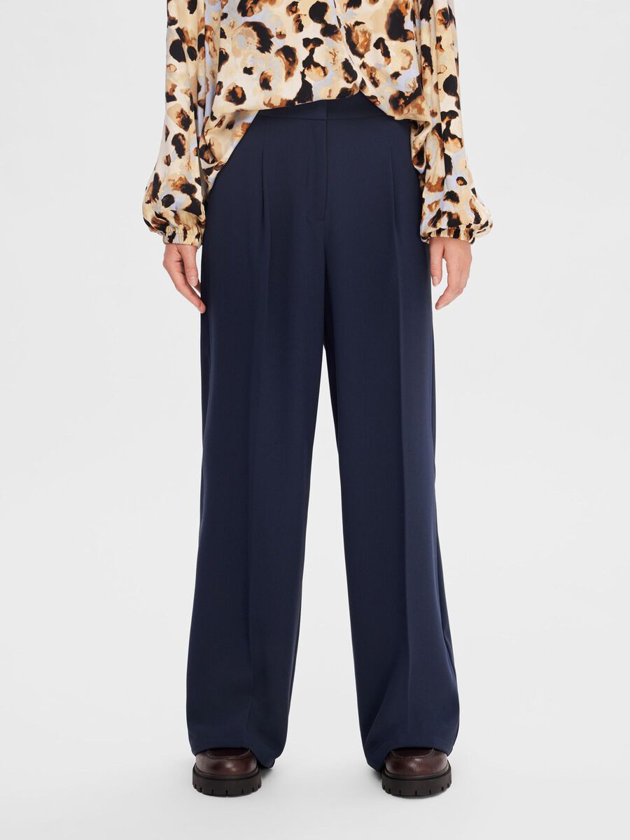 Selected GEWEBTE HOSE MIT WEITEM BEIN, Dark Sapphire, highres - 16089912_DarkSapphire_003.jpg