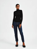 Selected RIBBED GLITTER TURTLENECK, Black, highres - 16087647_Black_988666_005.jpg