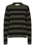 Selected STRIPED KNITTED PULLOVER, Black, highres - 16080457_Black_874415_001.jpg