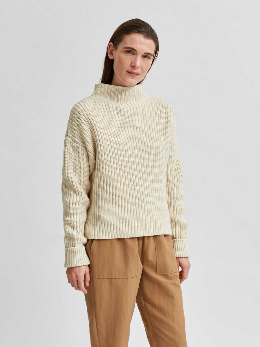 Selected OVERSIZED SWEATER, Birch, highres - 16075489_Birch_003.jpg