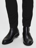 Selected LEATHER CHELSEA - BOOTS, Black, highres - 16070195_Black_003.jpg