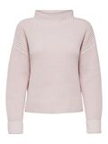 Selected COL ROULÉ AMPLE - PULLOVER, Chalk Pink, highres - 16075489_ChalkPink_001.jpg