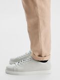 Selected LEATHER TRAINERS, Grey, highres - 16090219_Grey_003.jpg