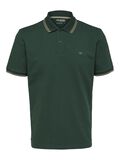 Selected KURZÄRMELIGES POLO SHIRT, Trekking Green, highres - 16087840_TrekkingGreen_001.jpg