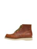 Selected LACE-UP LEATHER BOOTS, Cognac, highres - 16081334_Cognac_001.jpg
