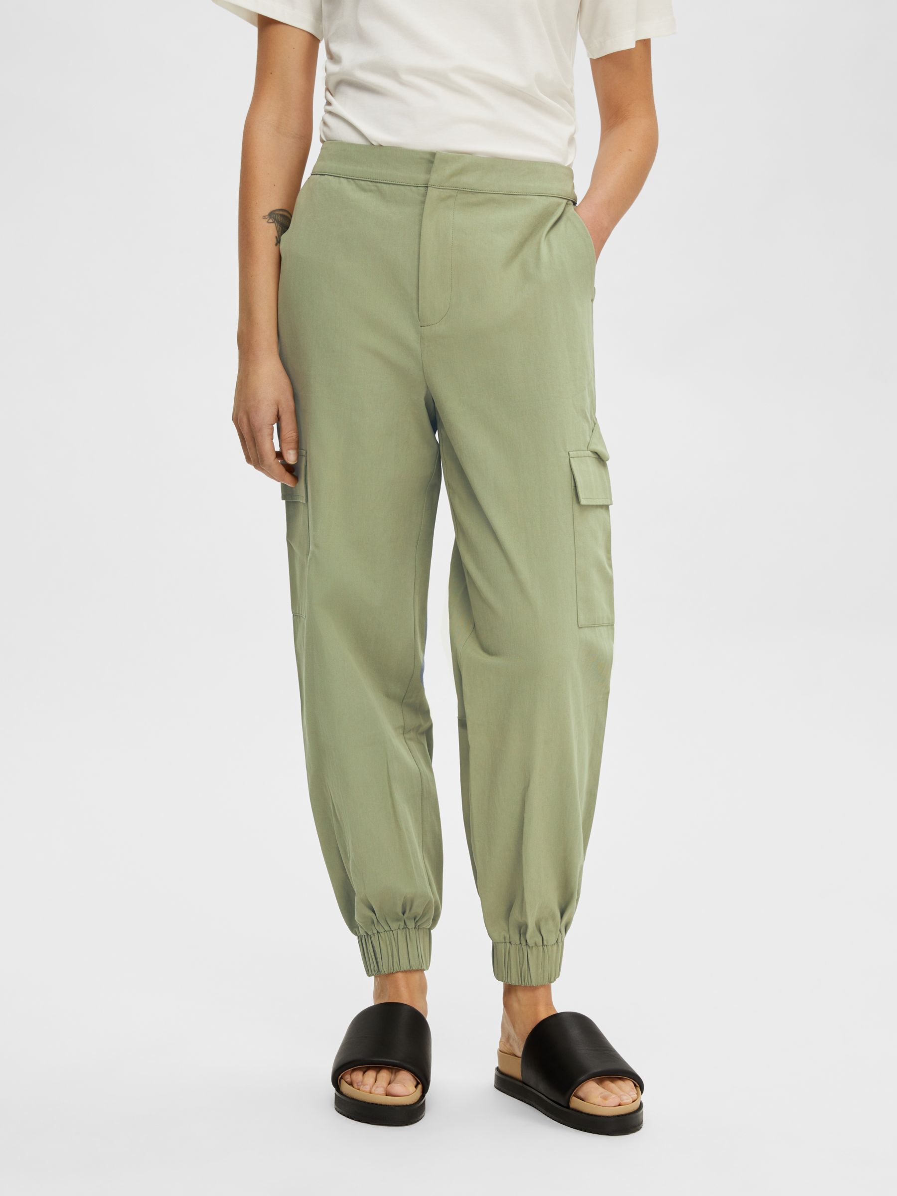 Pantalon cargo vert femme online
