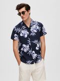 Selected RELAXED SHORT SLEEVED SHIRT, Sky Captain, highres - 16079055_SkyCaptain_1024703_008.jpg