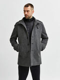 Selected FLEECE FRAKKE, Grey, highres - 16079354_Grey_892229_003.jpg
