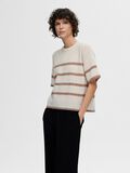 Selected SHORT-SLEEVED KNITTED TOP, Birch, highres - 16093048_Birch_1114084_003.jpg