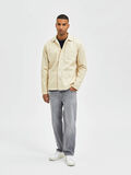 Selected LOOSE FIT OVERSHIRT, Oatmeal, highres - 16079965_Oatmeal_005.jpg