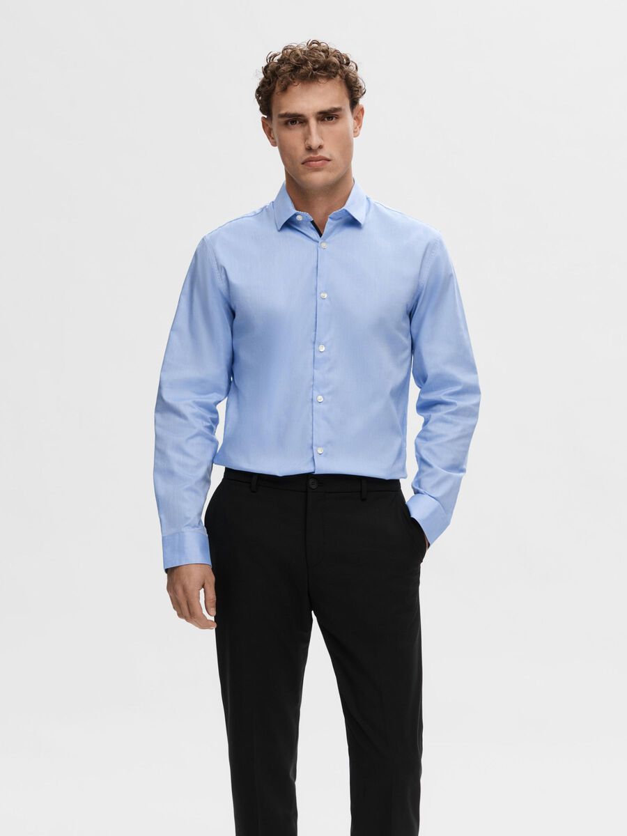 Selected SLIM FIT - CHEMISE, Light Blue, highres - 16058640_LightBlue_003.jpg