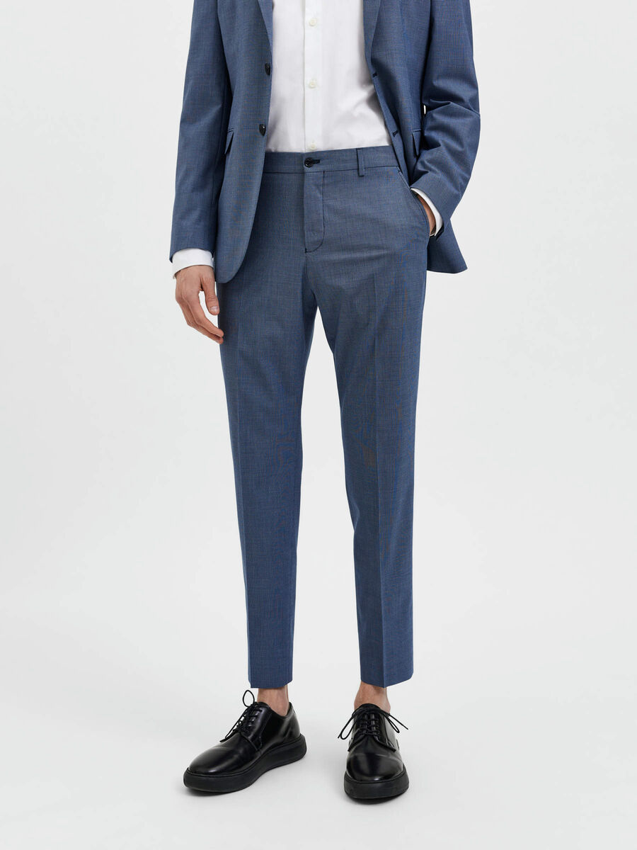 Selected SLIM FIT BUKSER, Navy Blazer, highres - 16087062_NavyBlazer_973563_003.jpg