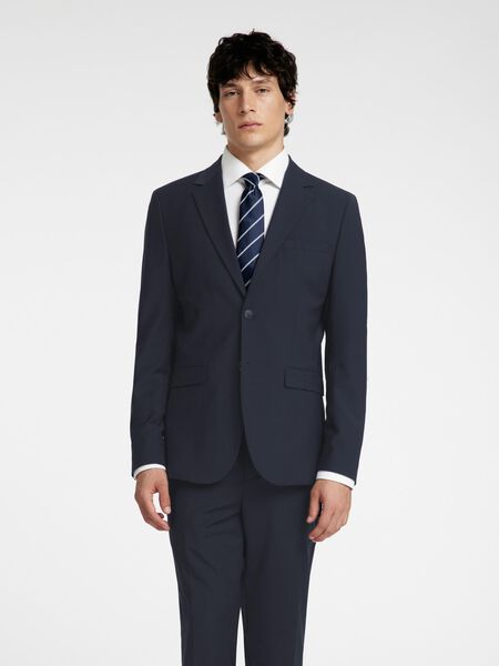 Selected SLIM FIT WOOL BLEND BLAZER, Sky Captain, highres - 16094334_SkyCaptain_003.jpg