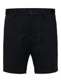 Selected TREKKOORD SHORTS, Black, highres - 16082873_Black_001.jpg