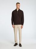 Selected 196 STRAIGHT FIT TROUSERS, Light Grey Melange, highres - 16095629_LightGreyMelange_005.jpg