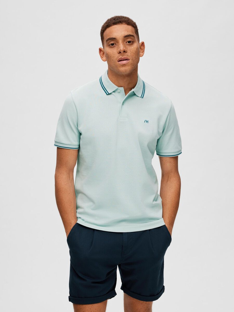 Selected PRENDA DE MANGA CORTA POLO, Harbor Gray, highres - 16087840_HarborGray_003.jpg