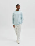 Selected LANGÄRMELIGER STRICKPULLOVER, Pastel Blue, highres - 16083961_PastelBlue_005.jpg