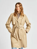 Selected DUBBELE KNOPENRIJ TRENCHCOAT, Cornstalk, highres - 16076541_Cornstalk_003.jpg