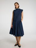 Selected BUBBLE HEM MIDI SKIRT, Outer Space, highres - 16099016_OuterSpace_008.jpg