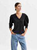 Selected BALLONMOUWEN TOP, Black, highres - 16081826_Black_003.jpg