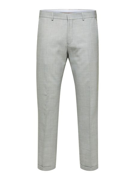 Selected COMFORT FIT TROUSERS, Light Gray, highres - 16087561_LightGray_001.jpg