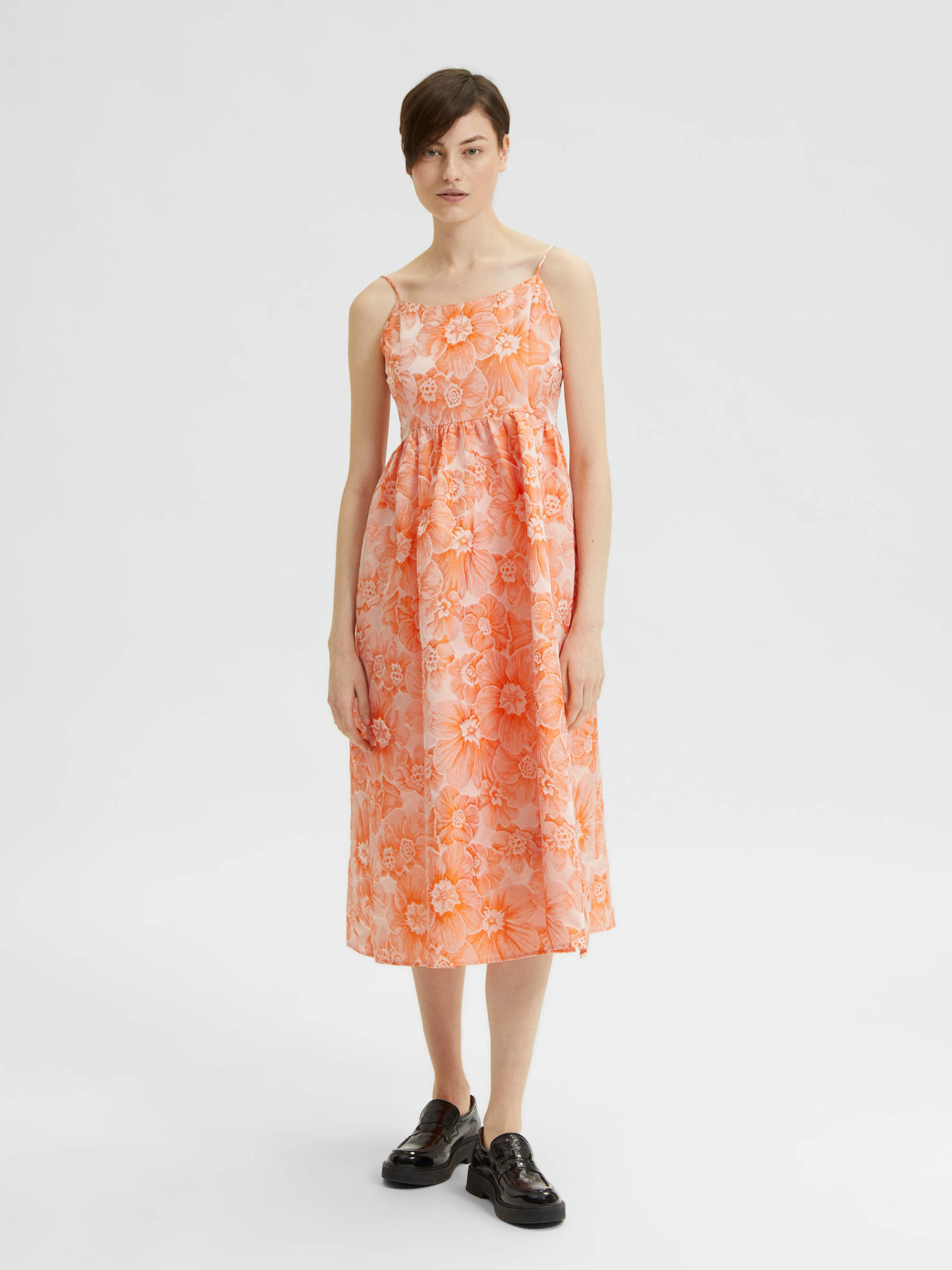 Selected femme midi dress online