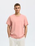 Selected REGULAR T-SHIRT, Rose Tan, highres - 16087842_RoseTan_003.jpg