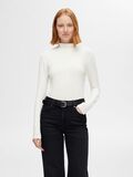 Selected BASIC HIGH NECK LONG SLEEVED TOP, Snow White, highres - 16094345_SnowWhite_003.jpg