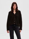 Selected RELAXED FIT CARDIGAN, Black, highres - 16090272_Black_003.jpg