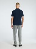 Selected SHORT SLEEVED POLO SHIRT, Sky Captain, highres - 16095731_SkyCaptain_004.jpg