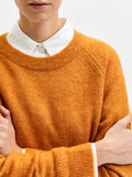 Selected WOOL ALPACA BLEND KNITTED JUMPER, Pumpkin Spice, highres - 16074494_PumpkinSpice_774017_006.jpg