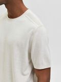 Selected MELANGE KNITTED TOP, Egret, highres - 16084196_Egret_925405_006.jpg