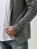 Selected OPEN FRONT - KNITTED CARDIGAN, Black, highres - 16056100_Black_601508_008.jpg
