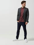 Selected SLIM FIT BLAZER, Medium Grey Melange, highres - 16052356_MediumGreyMelange_005.jpg