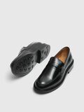 Selected LEATHER LOAFERS, Black, highres - 16094711_Black_005.jpg