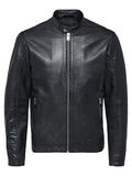 Selected LAMB - LEATHER JACKET, Black, highres - 16061211_Black_001.jpg