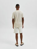 Selected KNITTED T-SHIRT, Egret, highres - 16084195_Egret_925237_004.jpg