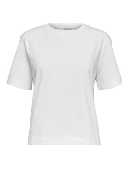BOXY T-SHIRT | White | SELECTED HOMME®