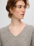 Selected WOLLGEMISCH V-AUSSCHNITT PULLOVER, Steel Gray, highres - 16094704_SteelGray_1133749_006.jpg