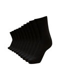 Selected LOT DE 10 PIÈCES CÔTELÉES CHAUSSETTES, Black, highres - 16076023_Black_001.jpg