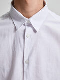 Selected LONG-SLEEVED SHIRT, White, highres - 16079052_White_006.jpg